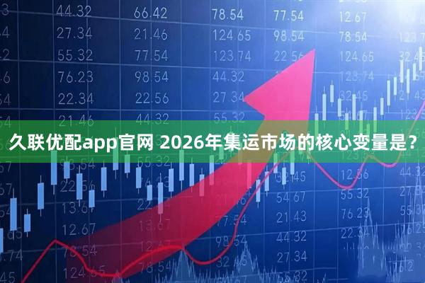 久联优配app官网 2026年集运市场的核心变量是？